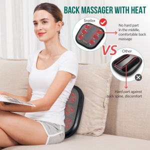 Snailax Shiatsu Aparat Masaj Picioare cu Functie de Incalzire si 18 Noduri de Masaj - Img 4