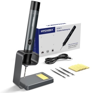 Soldering Iron Set HYCHIKA, 2600mAh, 7s incalzire rapida, 6 temperaturi