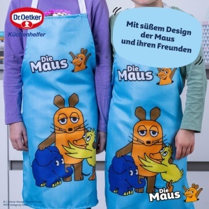 Sort de bucatarie Dr. Oetker cu design Maus, Elefant si Ente, 60 x 45 cm - Img 4