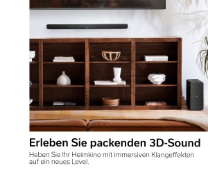 Soundbar Denon DHT-S517 cu Subwoofer Wireless, Dolby Atmos, Negru - Img 2