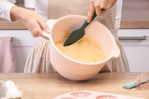 Spatula bucatarie Dr Oetker Silikon-Teigschaber Platinsilicon Rezistenta la temperaturi extreme - Img 2