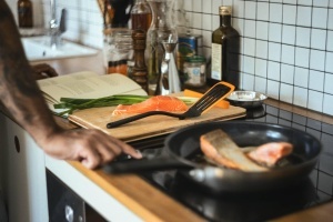 Spatula Flexibila Fiskars Functional Form, Hitzebestendig 220C, NegruPortocaliu - Img 3