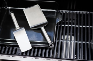 Spatula pentru gratar ROSLE Plancha, din otel inoxidabil, 37 cm, cu maner confortabil - Img 5