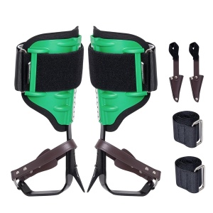 Spikes pentru Kletteren VEVOR ROPE-G-001, 350 lbs, din otel aliat, cu curele