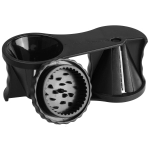 Spiralizator Fackelmann 44116, din plastic si otel inoxidabil, negru