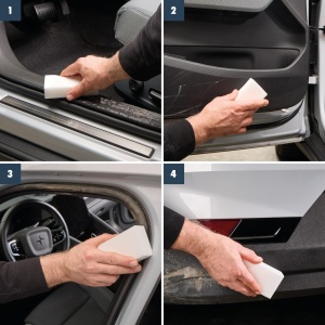 Sponge de curatare SONAX SchmutzRadierer 2 bucati pentru interior auto - Img 5