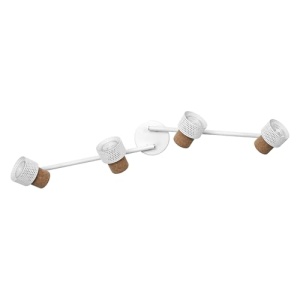 Spot LED interior LEDVANCE DECOR CORK, 4 x 3,4W, 920lm, alb, dimabil, capete reglabile - Img 3