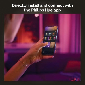 Spoturi LED Philips Hue Fugato, 2x350lm, dimmabile, 16 milioane culori, negru - Img 9