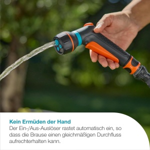 Spray de udare GARDENA Classic Kompakte, 3 moduri de pulverizare, rezistent la UV - Img 5