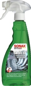 Spray neutralizator mirosuri SONAX SmokeEx, 500 ml, pentru textile si piele