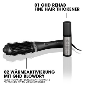 Spray pentru volum si ingrijire par fin ghd rehab, tratament leave-in, 150 ml - Img 4