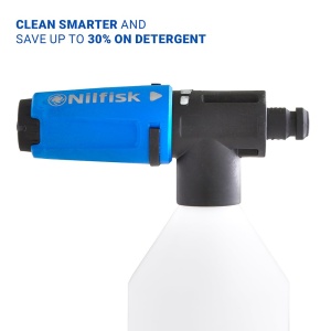 Sprayer cu spuma Nilfisk Super - Accesoriu pentru aparat de curatat cu inalta presiune, sistem de prindere cu bajonet - Img 2