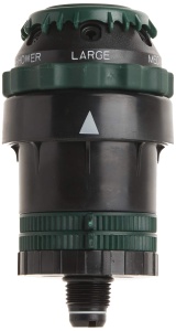 Sprinkler de gradina Orbit H2O-Six, 6 tipuri de pulverizare, acoperire 25-360 grade