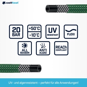 Sprinkler Gradina Cellfast ECONOMIC 20m, 12, 10-100, UV-rezistent - Img 3