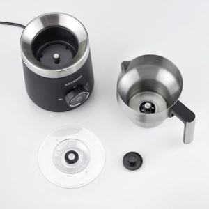 Spumant de lapte cu inductie SEVERIN SPUMA 500 controler rotativ usor de selectat inel luminos LED cu indicator de stare curatare usoara chiuveta bari - Img 5