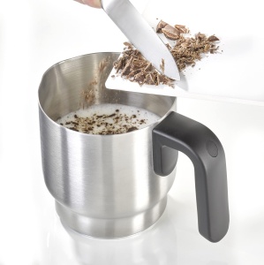 Spumator de lapte CASO Crema Choco Black, 350 ml, inox, cu control temperatura - Img 4