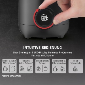 Spumator de lapte CASO PremiumLatte XL, 1 litru, inductie, inox - Img 5