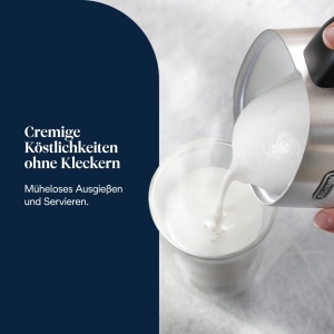 Spumator de lapte DeLonghi LatteMix EMF3.M, 250ml, alb, 3 functii - Img 6