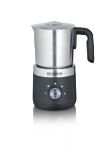 Spumator de lapte electric Severin SM 3588 550W NegruArgintiu Inox 5 programe