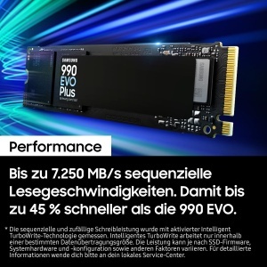 SSD Intern Samsung 990 EVO Plus 2 TB, PCIe 4.0 x4, 7.250 MBs - Img 3