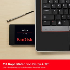 SSD Intern SanDisk Ultra 3D 2 TB, 2.5 Zoll, Negru - Img 5