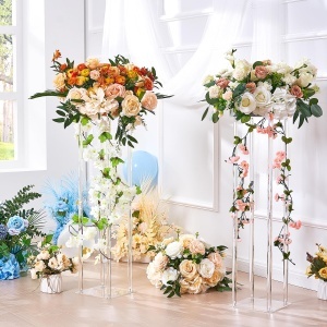 Stand de flori VEVOR 10 bucati, acril, 60 cm, design modern - Img 9