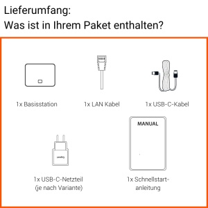 Statie de baza IP Gigaset BasicLine pentru telefonie, neagra, suporta 6 mobilte - Img 7