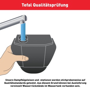 Statie de calcat Tefal SV6115 Express Essential 52 bar Abur vertical AlbastruAlb - Img 7