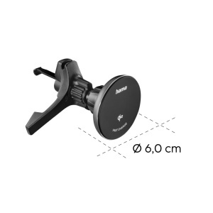 Statie de incarcare auto Hama Qi2, 15W, magnetica, neagra - Img 6
