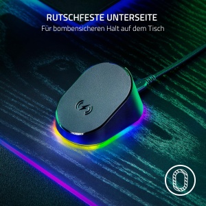 Statie de incarcare Razer Mouse Dock Pro cu Puck de incarcare, 4KHz, RGB, Negru - Img 6