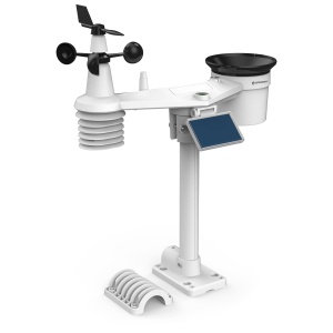 Statie Meteo Bresser 6-Tage 4CAST PRO 7-in-1 solar, Negru, Wi-Fi - Img 7