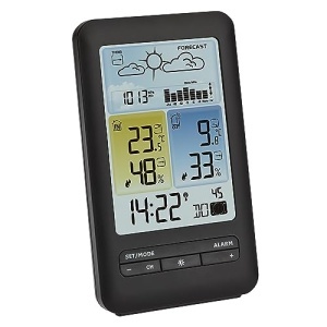 Statie meteo TFA Dostmann 35116501 cu senzor exterior previziuni meteo si afisaj lunar negru - Img 4