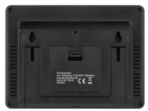 Statie meteo TFA Dostmann Elements 35115801 Display iluminat Functie prognoza meteo Negru - Img 4