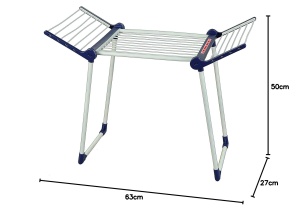 Stativ pentru rufe Theo Klein Leifheit, 27x63x50 cm, pentru copii - Img 6