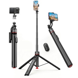 Stativ pentru Smartphone GRIFEMA Handy, 175cm, Aluminiu, Negru