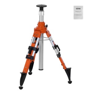 Stativ VEVOR ELV-170 Aluminiu Reglabil 690-1720 mm pentru Laser si Niveliere