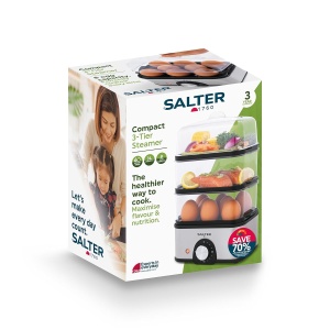 Steamer Electric Salter Kompakter, 3 L, 500W, 3 Compartimente - Img 5