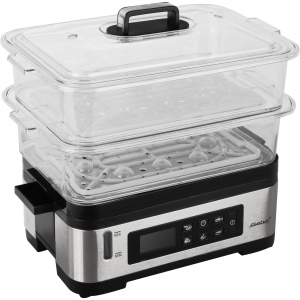 Steamer electric Steba DG 2, 3-6 litri, inox, 5 programe automate