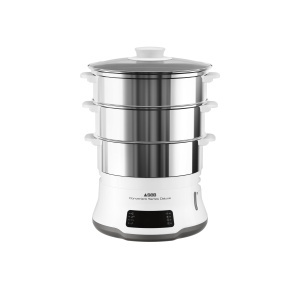 Steamer Tefal Convenient Series Deluxe, 3 niveluri, touchscreen intuitiv - Img 2