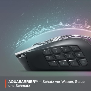 SteelSeries Aerox 9 Wireless Mouse Gaming RGB 18 Butoane Bluetooth 24 GHz - Img 6