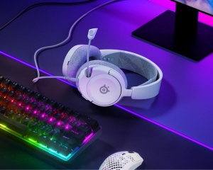 SteelSeries Arctis Nova 1 Gaming Headset Alb Hi-Fi Surround 360deg - Img 2