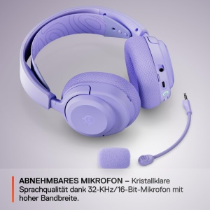 SteelSeries Arctis Nova 3P Wireless Lavanda Casti Gaming PS5 PC Bluetooth - Img 8