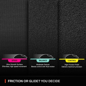 SteelSeries QcK L Performance Gaming Mousepad 42x49 cm Suprafata Ultraglata - Img 6
