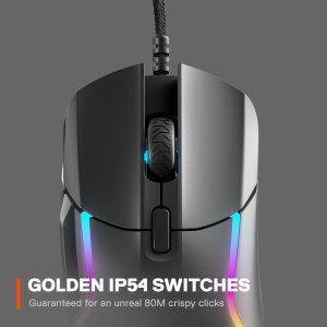 SteelSeries Rival 5 - Mouse gaming - TrueMove Air Senzor optic cu 18CPI - 9 butoane programabile - Greutate pana 85 grame, Negru - Img 5