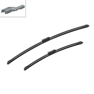Stergatoare Bosch Aerotwin A225S - Set 2 bucati, 650 mm si 550 mm, montaj rapid - Img 2