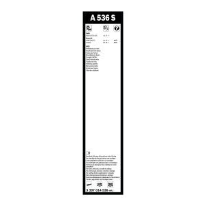 Stergatoare Bosch Aerotwin A536S, 650mm450mm, Set 2 bucati - Img 3