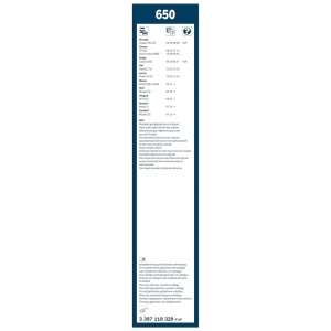Stergatoare Bosch Twin 650mm Set pentru Fronta - Img 3