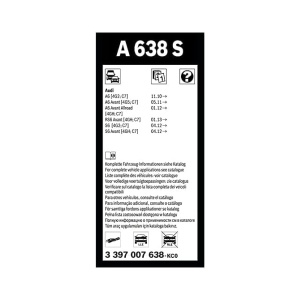 Stergatoare de parbriz Bosch Aerotwin A638S - Set 2 bucati, 650 mm si 530 mm - Img 3