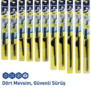 Stergator de parbriz MICHELIN Performanta totala 530 mm | Lama de stergator fara articulatii pentru parbriz | Lungime 53 cm, negru - Img 11