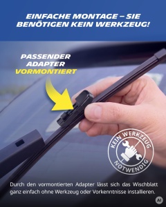 Stergator spate MICHELIN MR380, 380mm, pentru Seat Leon III si VW Tiguan - Img 3
